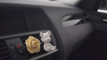 Romantic Rose Car Air Freshener with 5ml refill oil