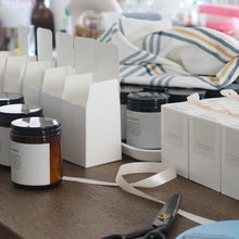 Minimal Amber Jar Soy Candle (4oz, 8oz) | Favors & Wholesale