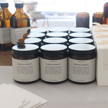 Minimal Amber Jar Soy Candle (4oz, 8oz) | Favors & Wholesale