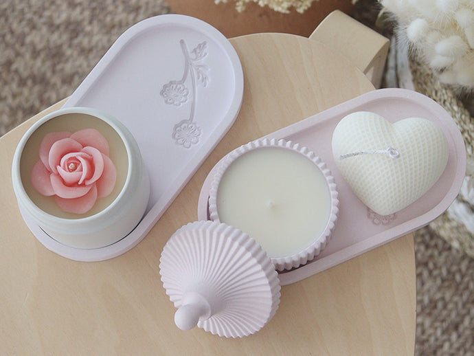 Mother's day Candle&Tray SET (3Type)