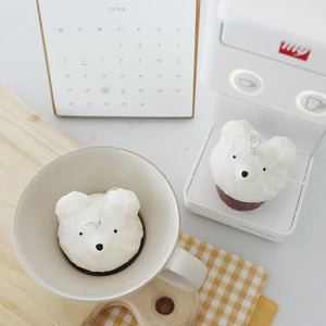 Set of 20 Bear Muffin Soy Candle