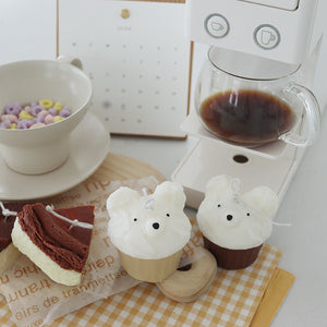 Set of 20 Bear Muffin Soy Candle