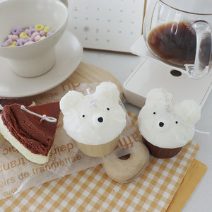 Set of 20 Bear Muffin Soy Candle