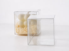 Premium Clear Cube Gift Box – Set of 10