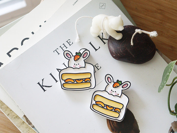 Set of 20 Carrot Cake Rabbit Car Air Freshener Favor