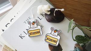 Set of 20 Carrot Cake Rabbit Car Air Freshener Favor