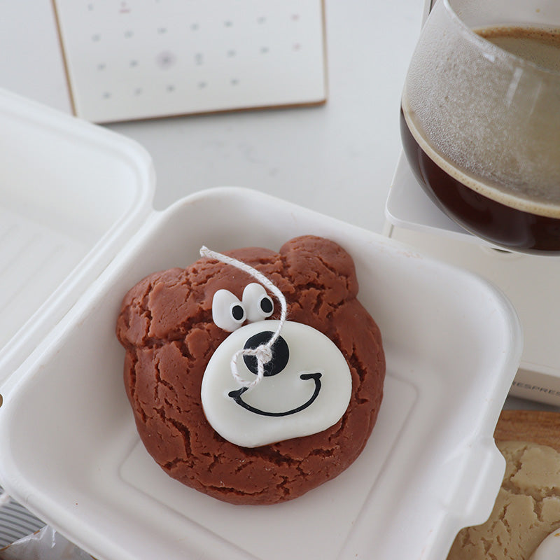 Set of 20 Bear Cookie Soy Candle