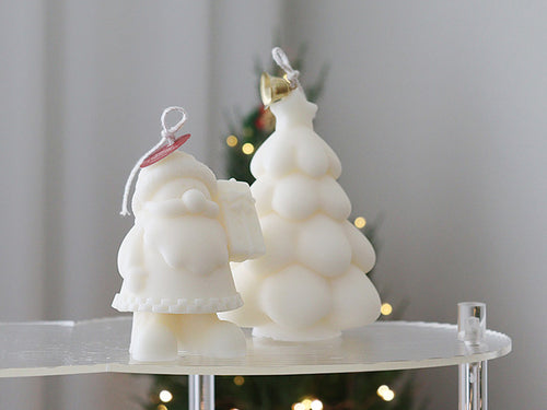 Gift Santa with Christmas Tree Set