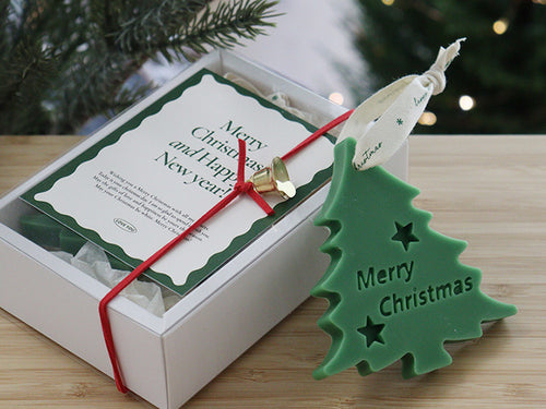 Christmas Tree Wax Tablet,Scented Sachets,Ornament (2 Design)