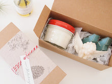 Christmas Gift Set (Soy Candle,Tealight,Soy Ornament)