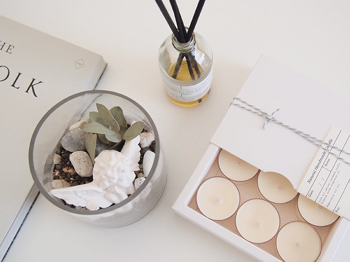 soy tealight candles-Set of 6