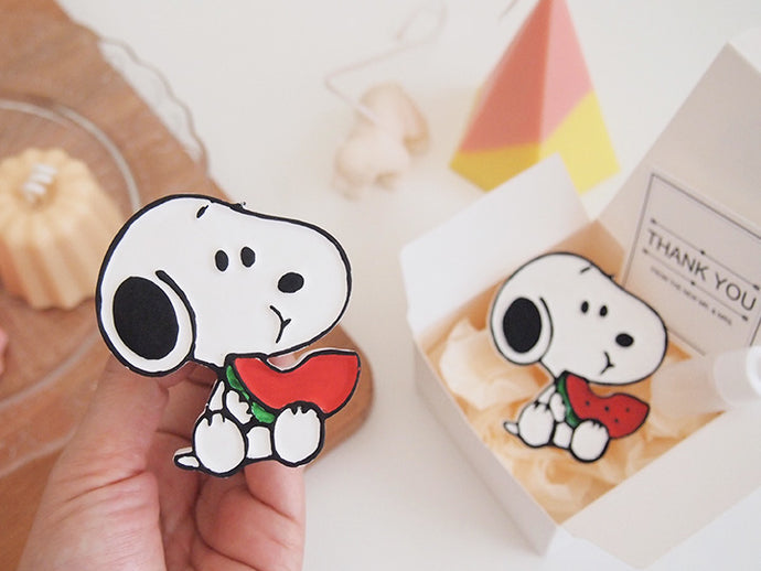 Set of 10 Watermelon Snoopy Car Air Freshener