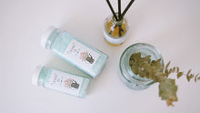 Set of 10 Mint Clear PET Bottle Bath Salt Favor