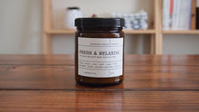 8oz Amber JAR Soy Candle