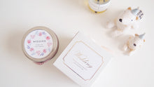 Set of 10 Cherry Blossom Soy Candle Favor