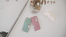 Rabbit Fabric hair clip