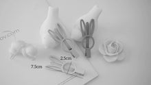Set of 3 Bunny Girls Hair clip claw