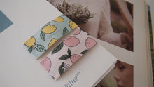 Lemon Fabric hair clip