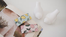 Lemon Fabric hair clip