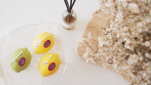 Set of 10 Lemon Pillar Soy Candle Favor
