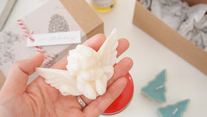 Christmas Gift Set (Soy Candle,Tealight,Soy Ornament)
