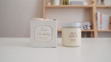 Set of 10 White Pudding soy candle favor