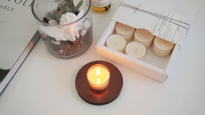 soy tealight candles-Set of 6