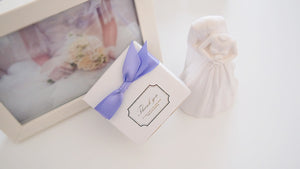 10yd, 5/8 in (1.6cm) Iris Single Face Satin Ribbon