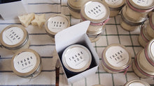 Set of 10 "Simple Thank you" Soy Candle Favor
