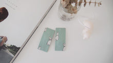 Rabbit Fabric hair clip