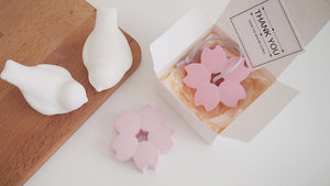 Set of 20 Pink Cherry Blossom Air Freshener Favor