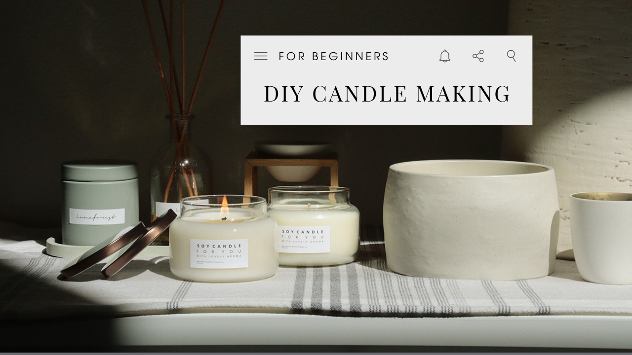 Soy Candle Making Kit – Bottle Cutting Inc.