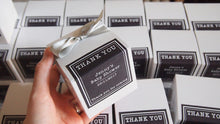 Set of 10 White Pudding soy candle favor