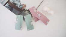 Rabbit Fabric hair clip