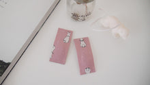 Rabbit Fabric hair clip