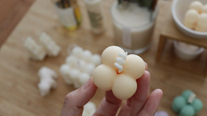 Mini Cube Pillar Soy Candle