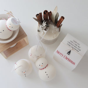 Snowman Soy Candle