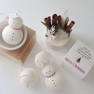 Snowman Soy Candle