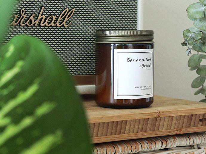 Banana Nut Bread Soy Candle (8oz)