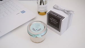 Set of 20 Mint to be Soy Candle Favor