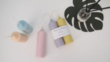 Set of 2 Cylinder/Dome Pillar Soy Candle
