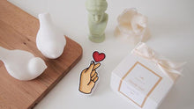 Set of 20 Heart Car Air Freshener Favor with 5ml refill oil