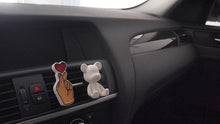 Set of 20 Heart Car Air Freshener Favor with 5ml refill oil