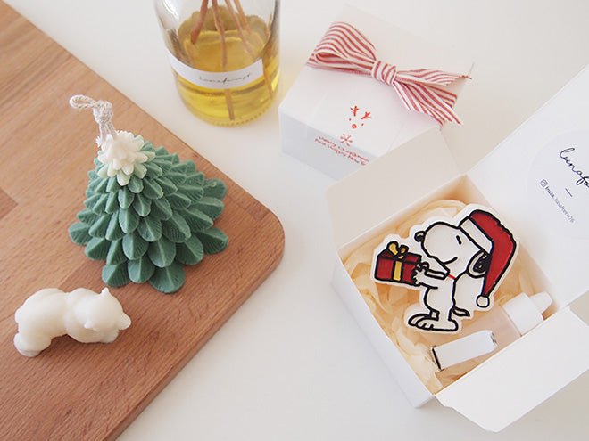 Set of 10 Christmas Snoopy Car Air Freshener with 5ml refill oil