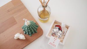 Set of 10 Christmas Snoopy Car Air Freshener with 5ml refill oil