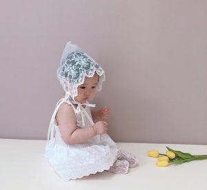Lace Baby bonnet